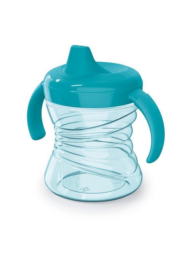 St Essentials By Nuk Acrylic Fun Grips Soft Spout Trainer Cup, 7 Oz.