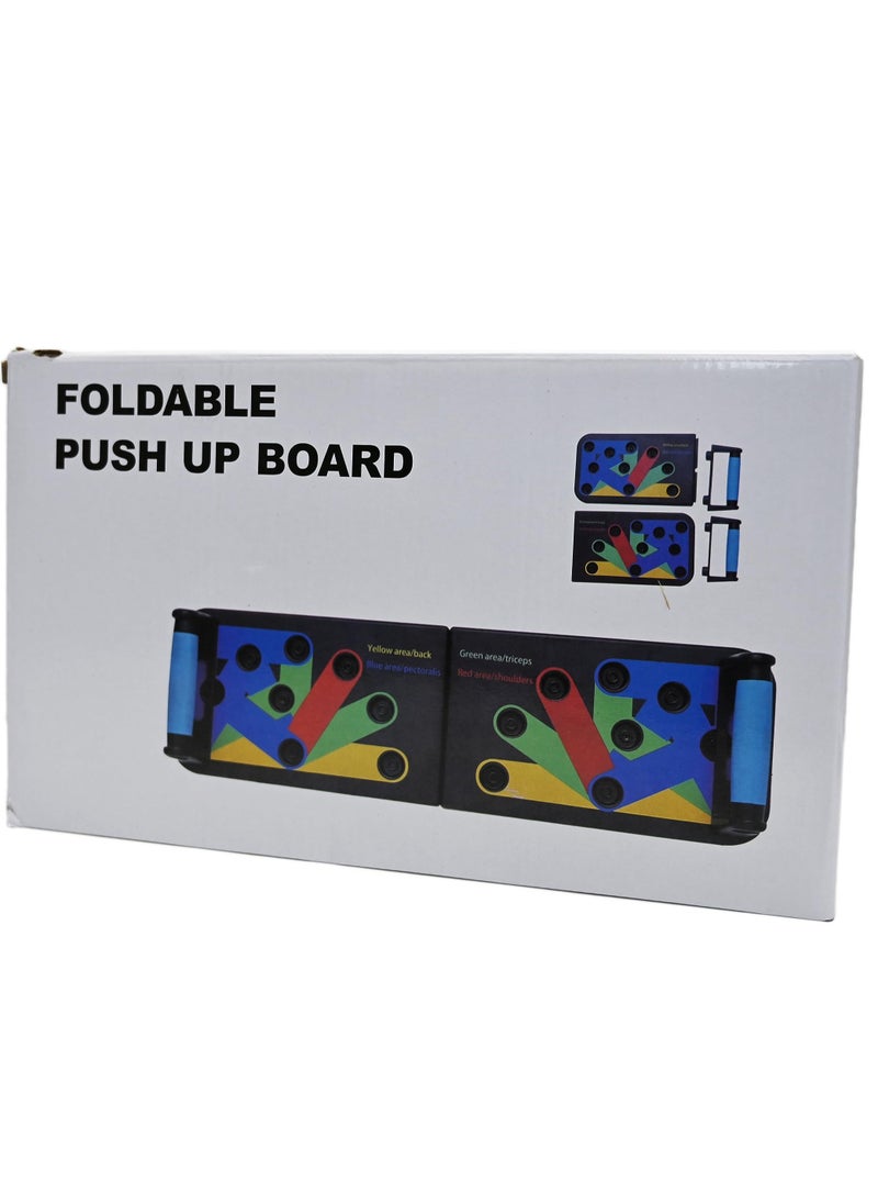 Push Up Board 9-in-1 Home Workout Equipment | Multi-Functional Push-Up Bar System for Chest, Arm, and Strength Training