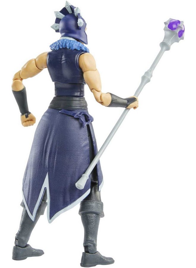 Masterverse Revelation Action Figure & Accessories, Evil-Lyn Motu Collectible With Articulation & Swappable Parts, 7-Inch