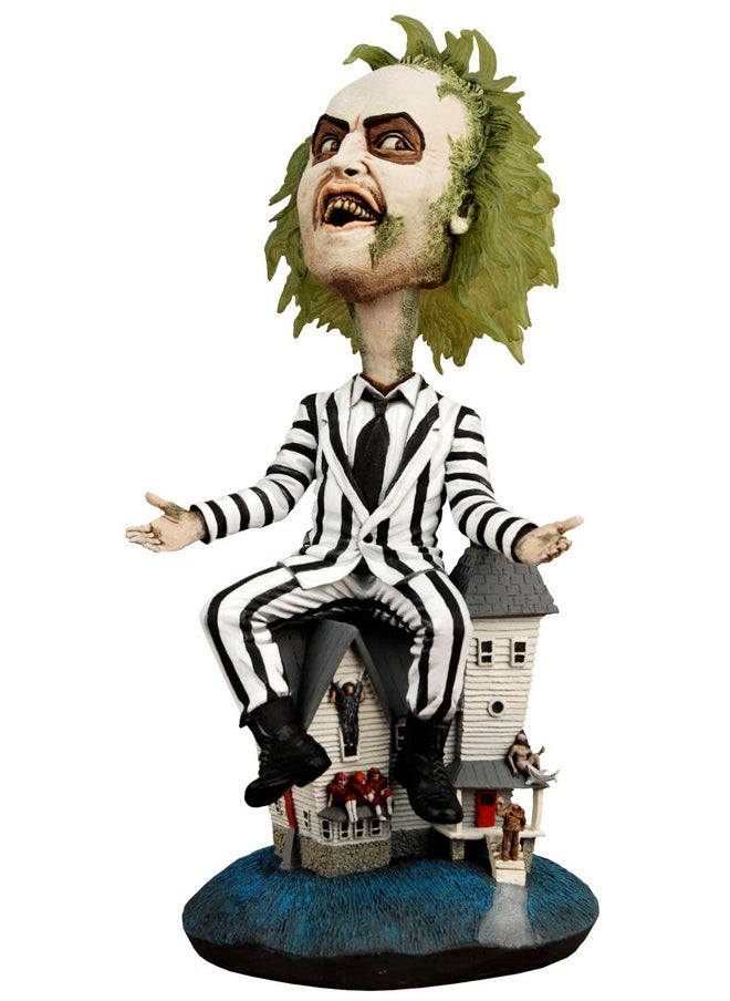 Collectible Beetlejuice Boxed Head Knocker Figure, 8