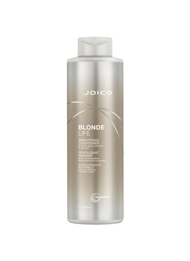 Blonde Life Brightening Conditioner | For Blonde Hair | Illuminate Hydration & Softness | Add Softness & Smoothness | Sulfate Free | With Monoi & Tamanu Oil | 33.8 Fl Oz