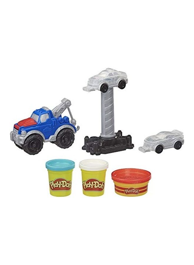 Wheels Tow Truck Toy With 3 Non-Toxic Colours