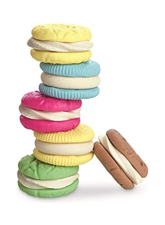 Kitchen Creations Milk And Cookies Set With 6 Non-Toxic Colours
