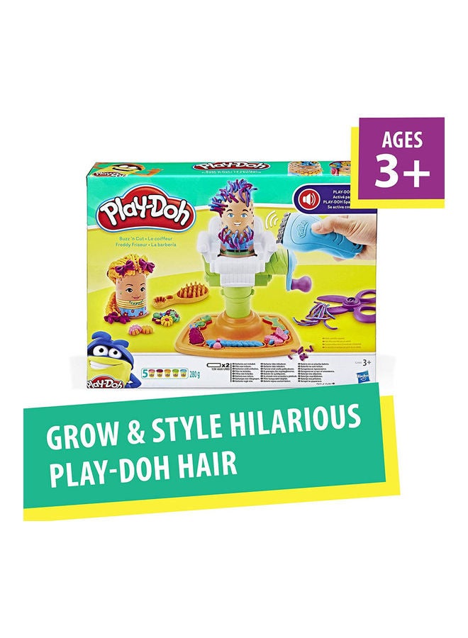 Buzz N Cut Fuzzy Pumper Barber Shop Toy Set 2.64 x 10.98 x 8.5inch