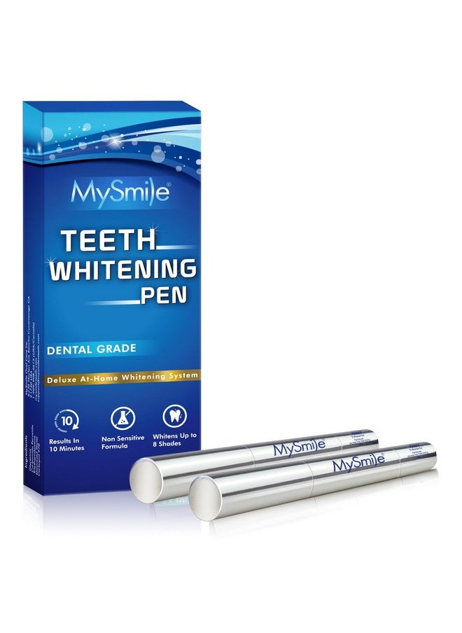 Teeth Whitening Pen-8Ml Enamel Safe Tooth Whitening Pen Gel For Teeth Sensitive-10 Min Fast Whitening Teeth-Helps To Remove Stains From Coffee, Smoking, Wines-Mint Flavor