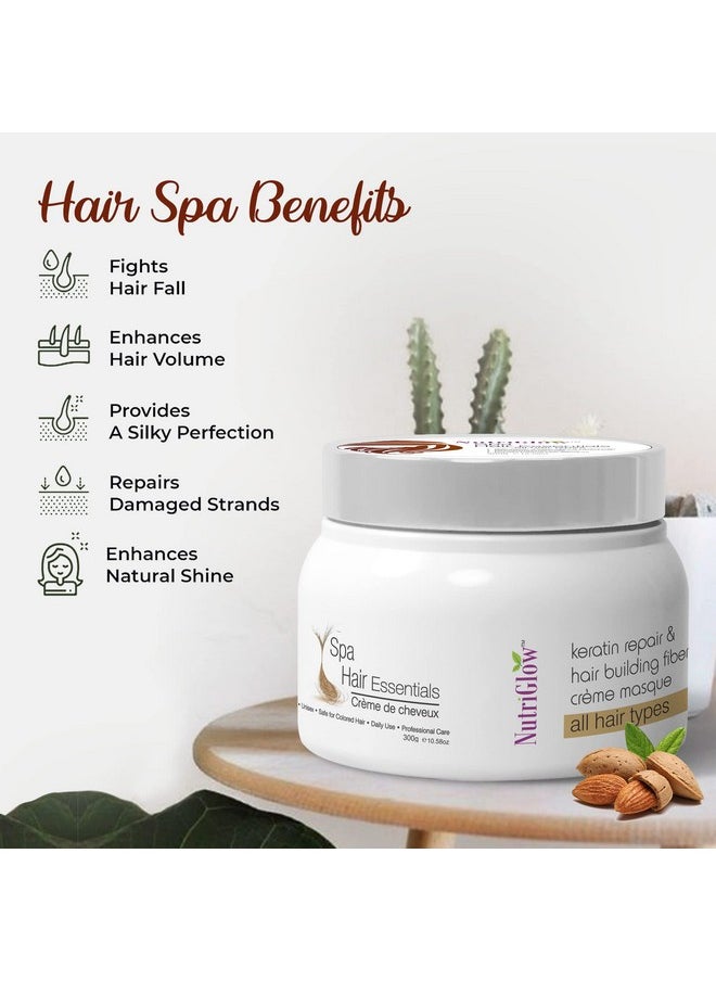 Hair Spa Cream With Keratin Repair Formula For All Hair Types, Professional Care - 300G