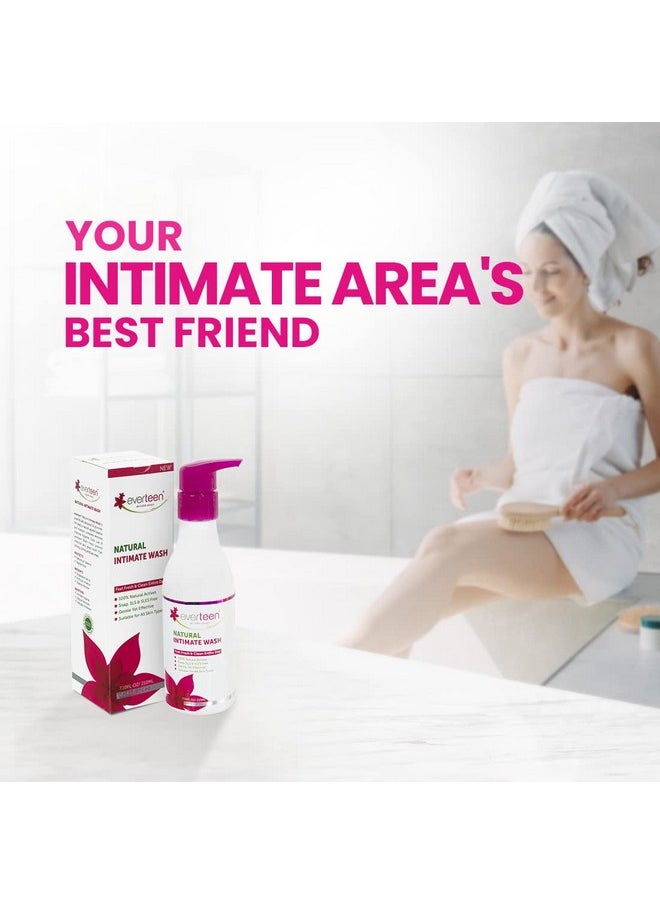 Natural Intimate Wash For Feminine Hygiene In Women - 2 Packs (210Ml Each)