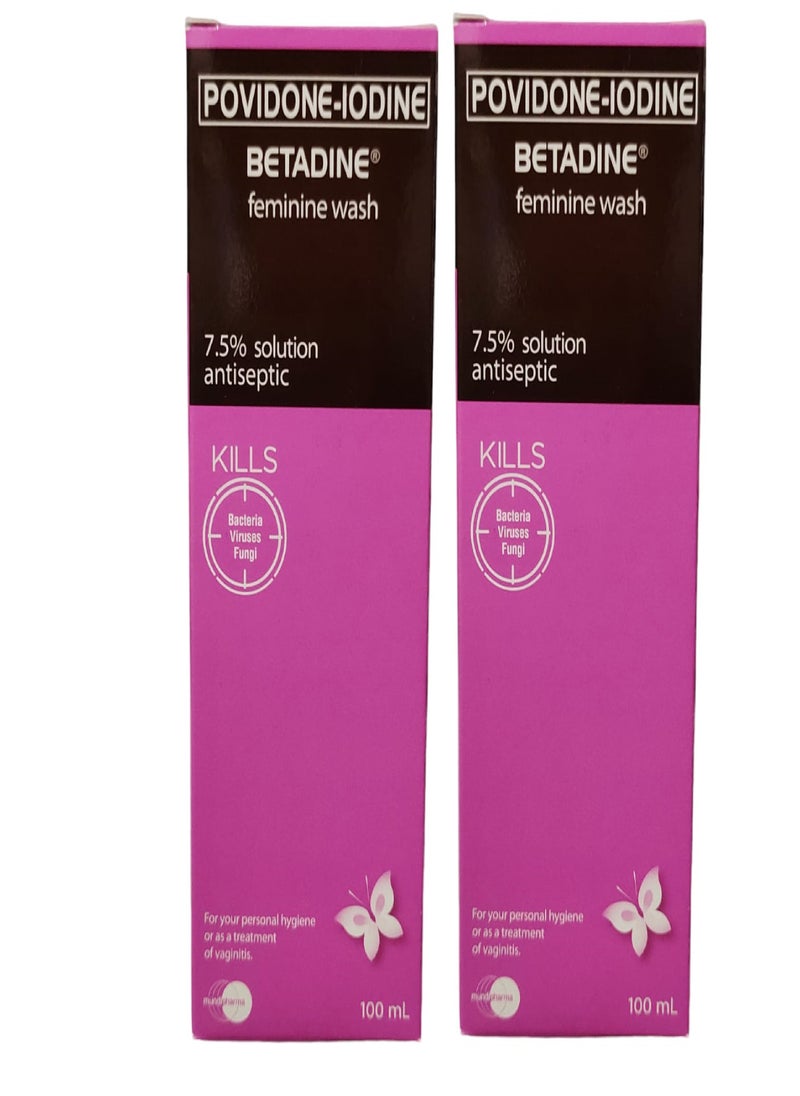 Two Pieces of Feminine wash 2*100Ml