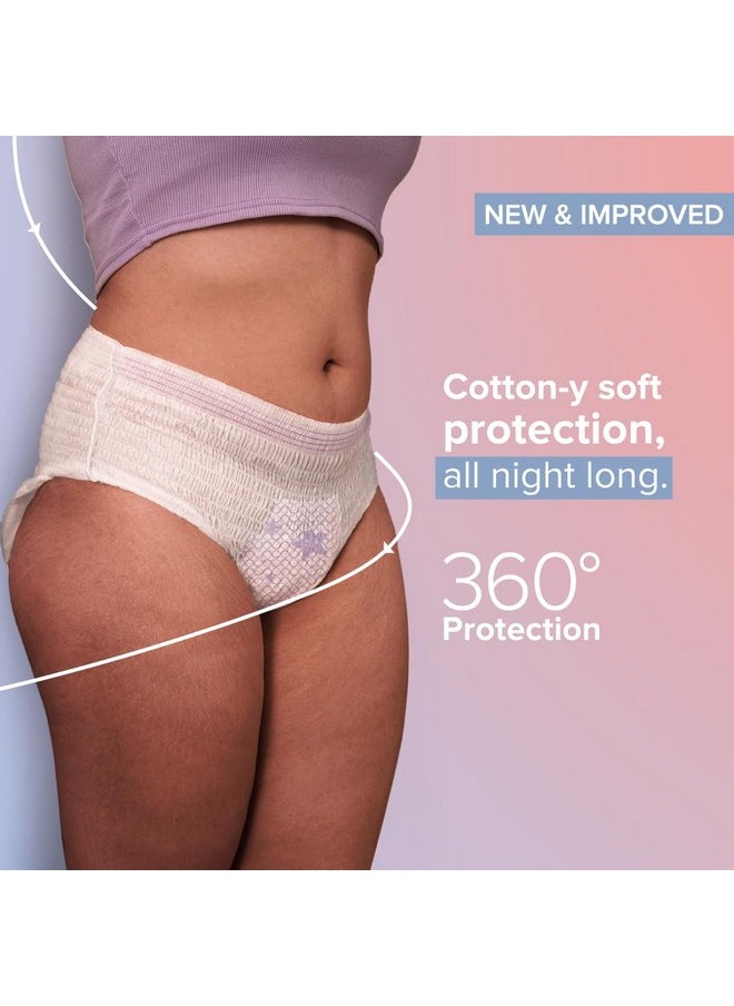 Overnight Disposable Period Panties | Pack Of 5 | (S - M) | Heavy Flow Absorbency | Leakproof Protection | Discreet & Secure | Breathable | No Rashes | No Discomfort