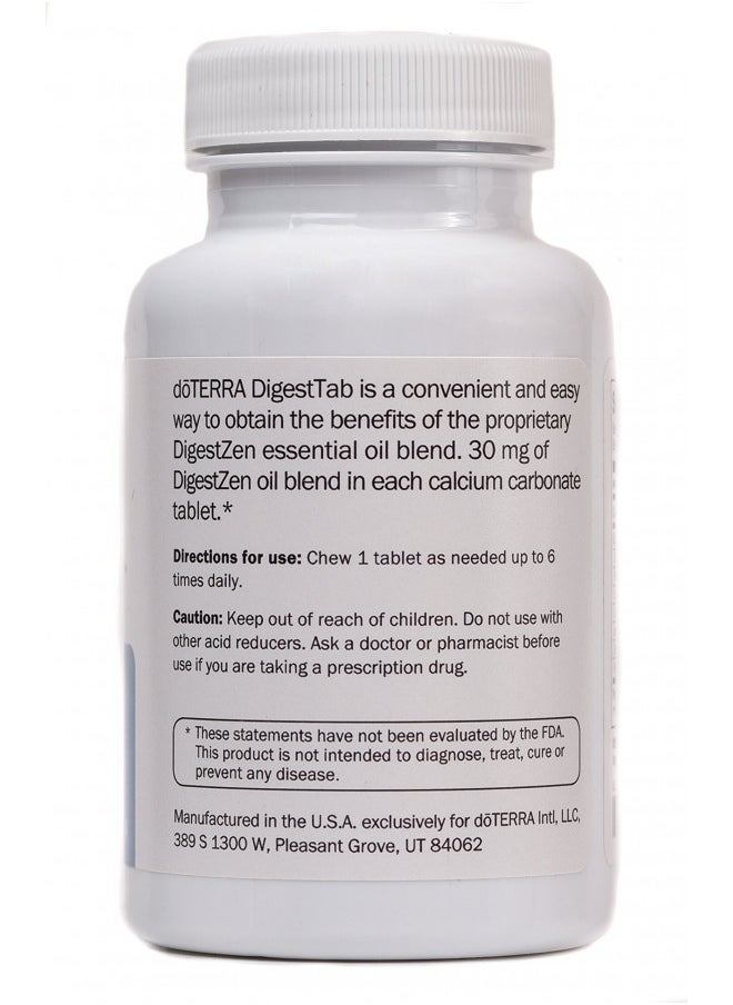 Doterra Digestzen Digesttab   100 Chewable Tablets