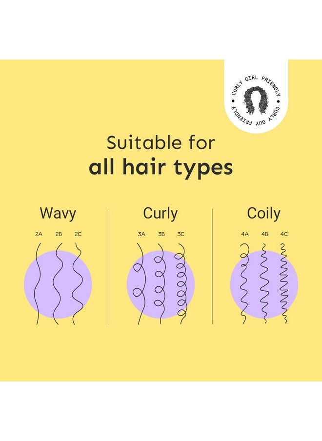 Curl Styling Combo (Mini) - Curl Cream (50Ml) + Gel (50Ml) For Dry, Frizzy, Wavy, Curly Hair | Reduces Frizz | Moisturises, Hydrates & Defines Curls | Natural Hold | No Sulphate,Paraben,Silicone