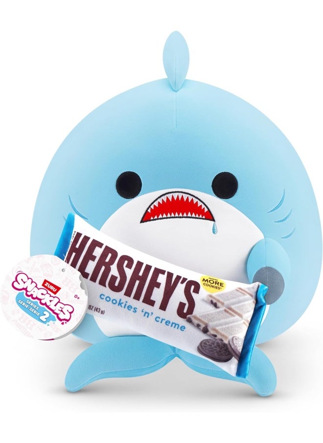 Snackles Series 2 Seth the Shark with Hershey Plush (40.64 cm)