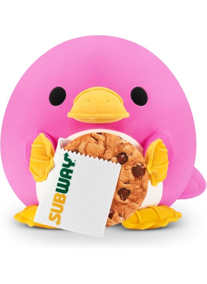 Snackles Series 2 Whitney the Platypus with Subway Cookie Plush (40.64 cm)