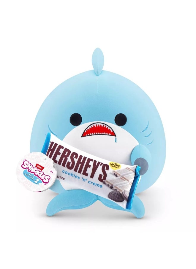 Snackles Series 2 Seth the Shark and Hershey Plush (20.32 cm)