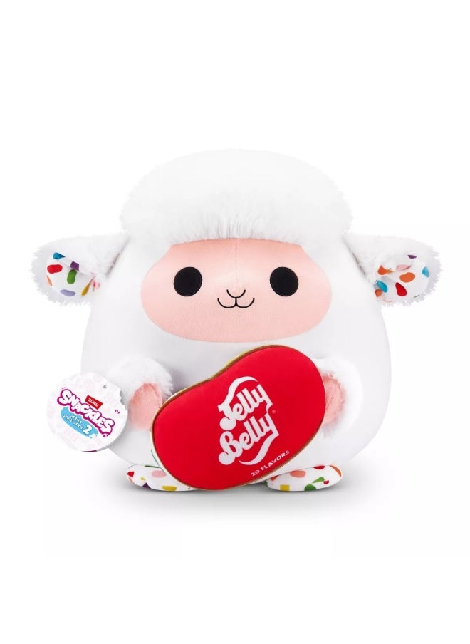 Snackles Series 2 Babra the Lamb with Jelly Belly Plush (34.8 cm)