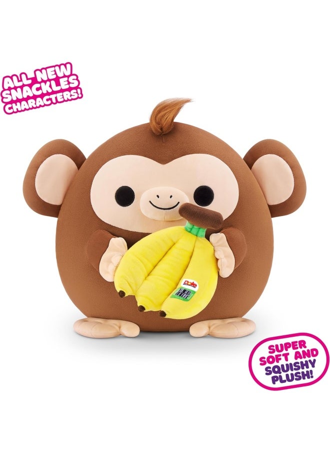 Snackles Series 2 Riko Monkey with Dole Banana Plush (35.56 cm)