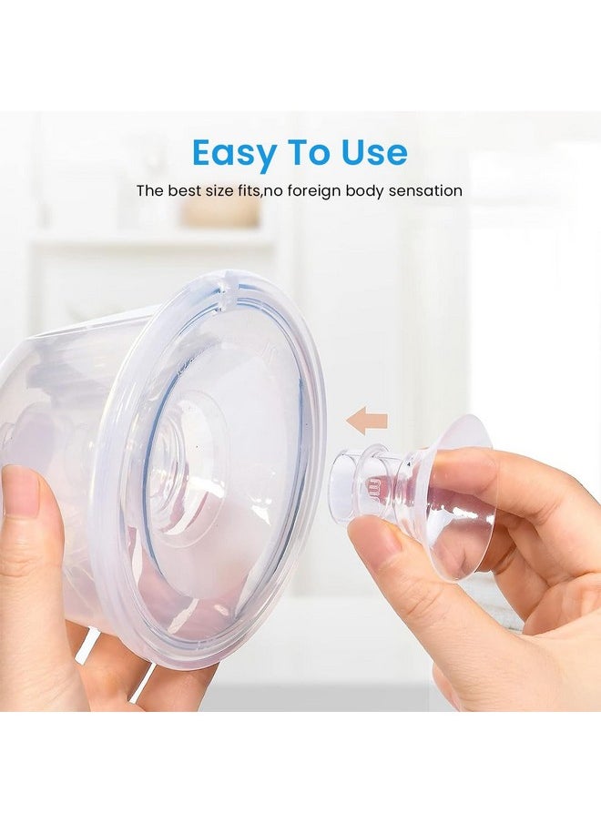 ® 5Pcs Breast Pump Accessories For Breast Pump, Flange Inserts Suit For Medela, Spectra 24Mm Shields/Flanges, Breast Shields, Shaped Around You For Comfortable And Efficient Pumping