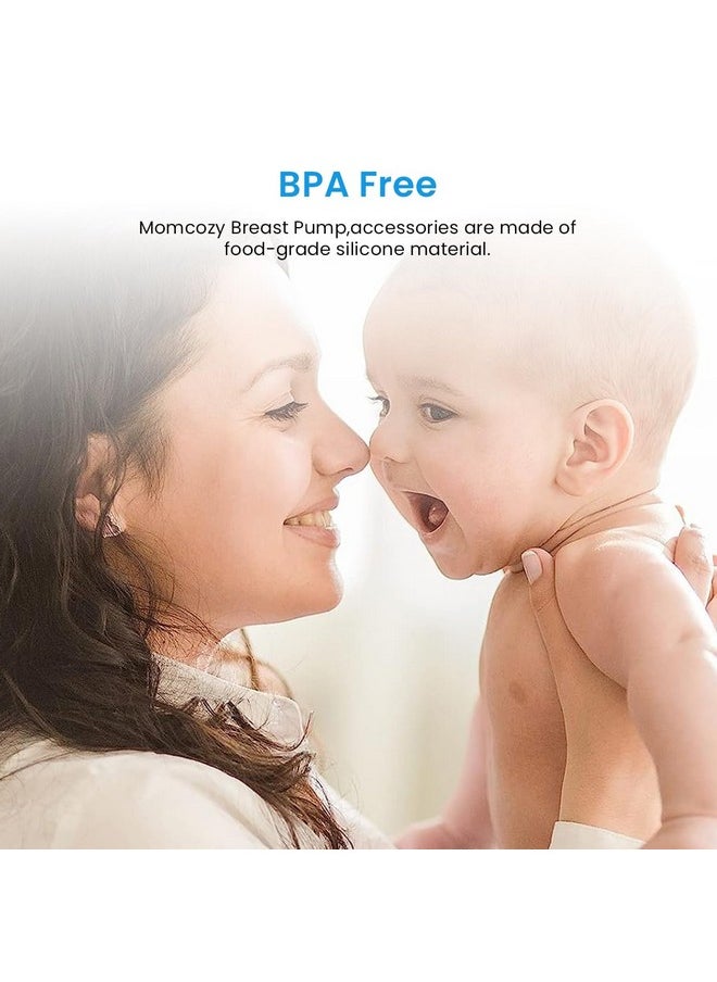 ® 5Pcs Breast Pump Accessories For Breast Pump, Flange Inserts Suit For Medela, Spectra 24Mm Shields/Flanges, Breast Shields, Shaped Around You For Comfortable And Efficient Pumping