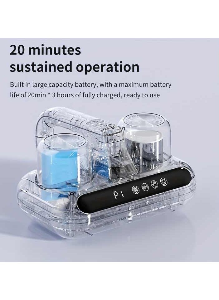 Dust Controller UV Car Mite Handheld Wireless Portable Mites Removal Mattress Bed Vacuum Cleaner