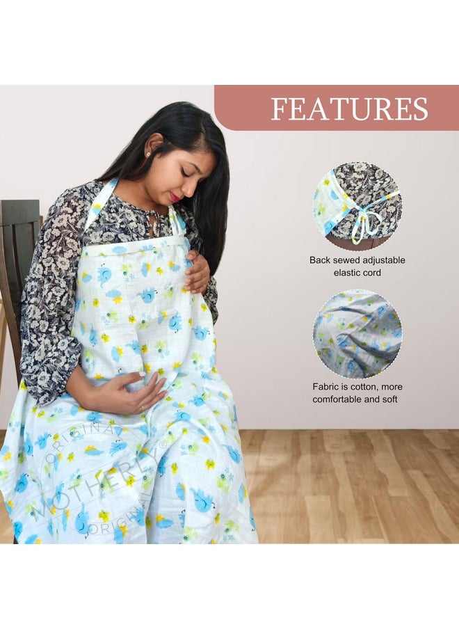 Care Cave Nursing Scarf For Breastfeeding Mothers (Elephant)