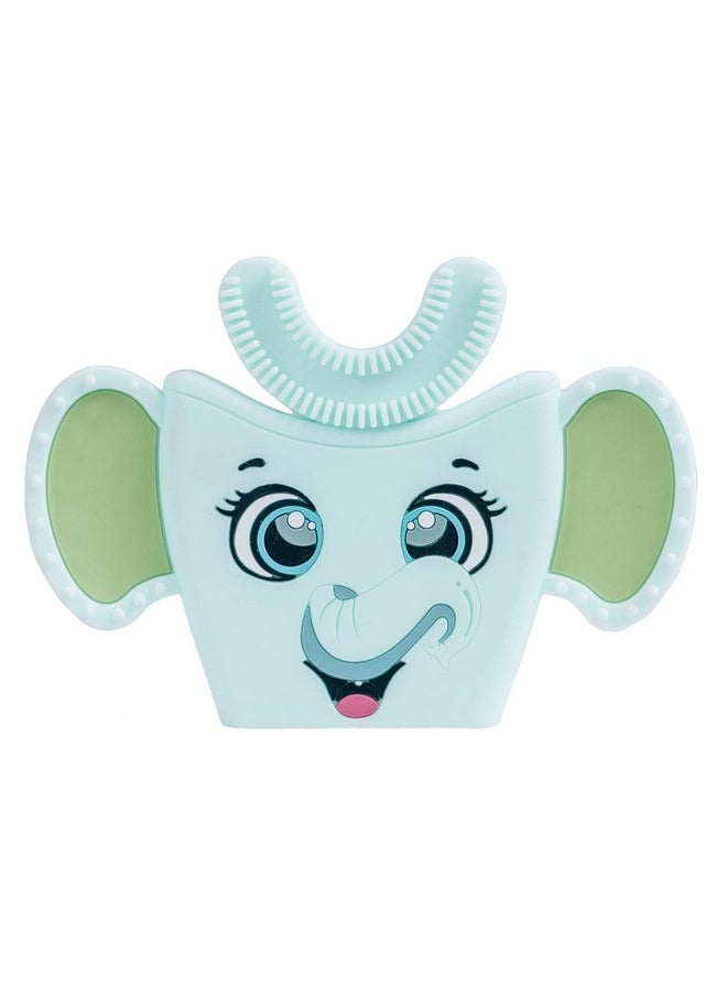 Ellie The Elephant Baby Teether | Bpa Free Silicone, For Infants 0-12 Months, Dishwasher Friendly, Freezer Safe, Car Seat Toy (1-Pack)