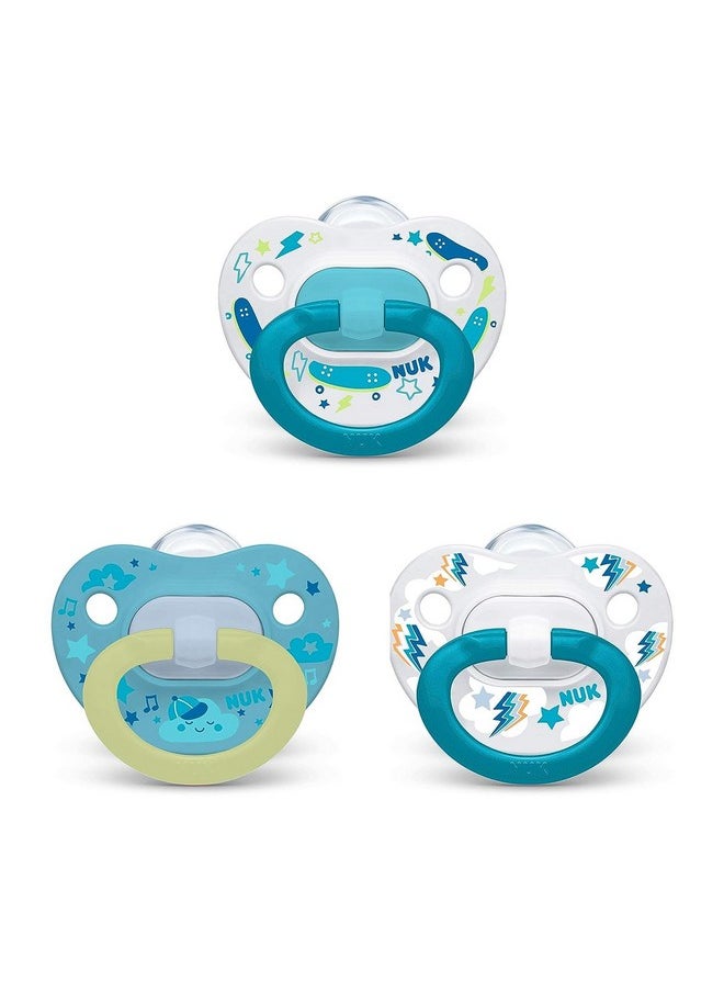 Orthodontic Pacifier Value Pack, Boys Fashion, 6-18 Months