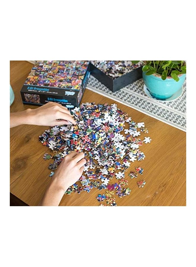 1000-Piece 8-Bit Armageddon Jigsaw Puzzle Set