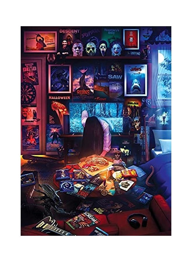 1000-Piece House Of Horrors Jigsaw Puzzle Set