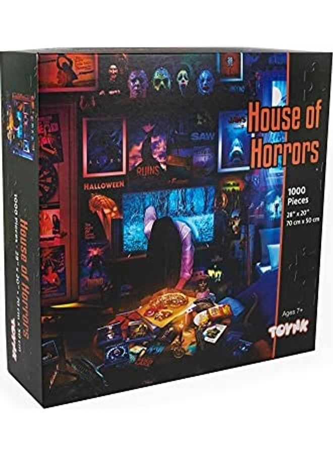 1000-Piece House Of Horrors Jigsaw Puzzle Set