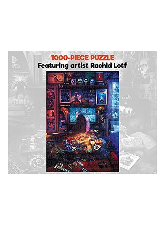 1000-Piece House Of Horrors Jigsaw Puzzle Set