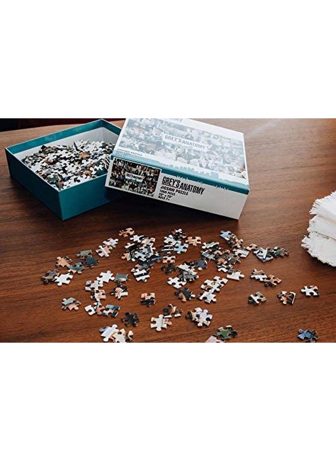 Grey'S Anatomy Collage 1000 Piece Jigsaw Puzzle For Adults | Educational Toy Gifts | Challenging Interactive Brain Teaser For Family Game Night | 28 X 20 Inches