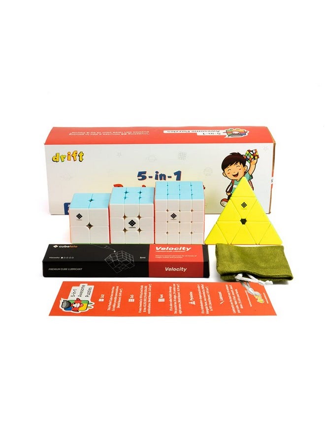 Drift 5 In 1 Beginner Kit Speedcube Puzzle Toy