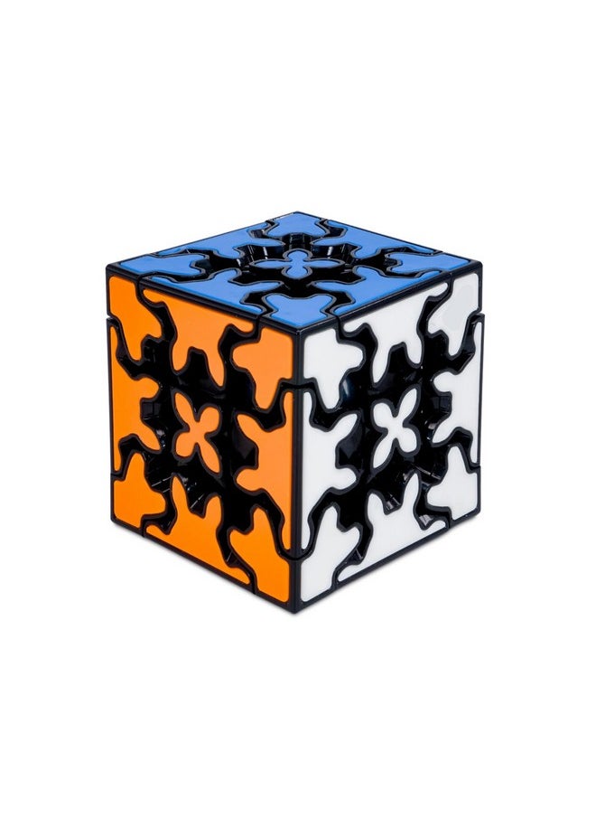Drift Gear 3X3 Tiled Black Puzzle - Unique Gear Mechanism Speedcube For Enthusiasts & Beginners | Durable, Smooth-Turning, And Visually Striking 3X3 Magic Cube