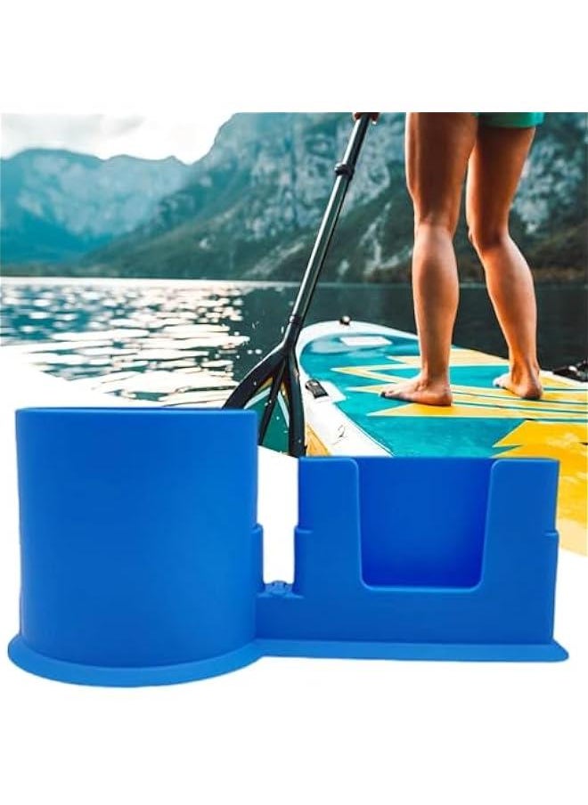 Paddle Board Drink Holder | Kayak Drink Cup Holder | Anti-Dump Paddle Board Cup Holder | Paddleboard Cupholder Phone Holder | Multi-functional Water Bottle Holder, Boat Cup Holder, Paddle Board Cup