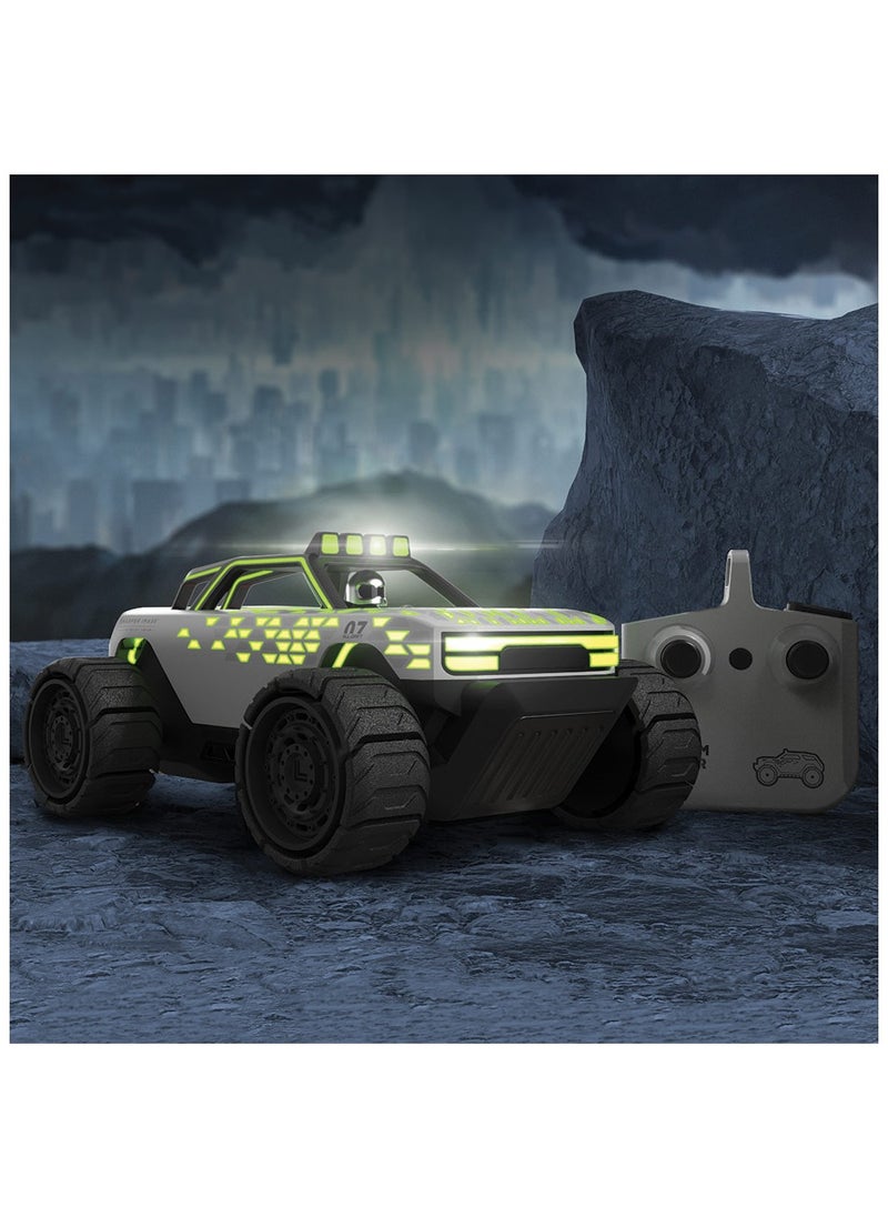 Sharper Image Phantom Crawler RC Light-Up Truck, Expanding Tires Rechargeable Battery Durable Wireless RC Action Toy