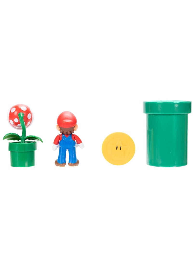 Super Mario Soda Jungle Diorama Set