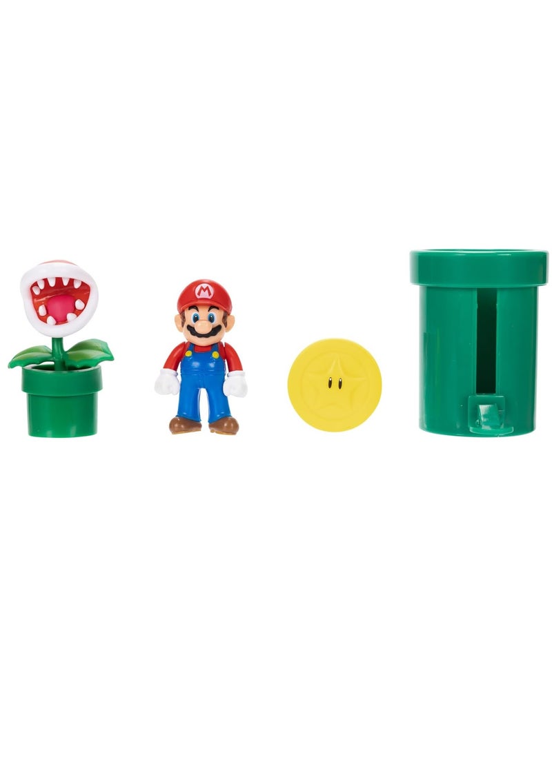 Super Mario Soda Jungle Diorama Set