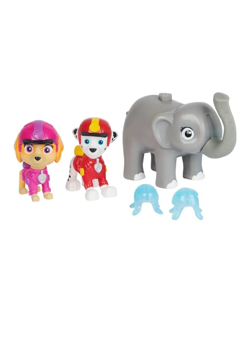 Jungle Pups Figure Pack Marshall Sky & Elephant