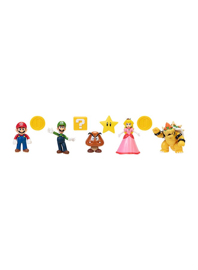 Nintendo Bowser Castle Playset With 5 Super Mario Figures 43x47.8x13cm