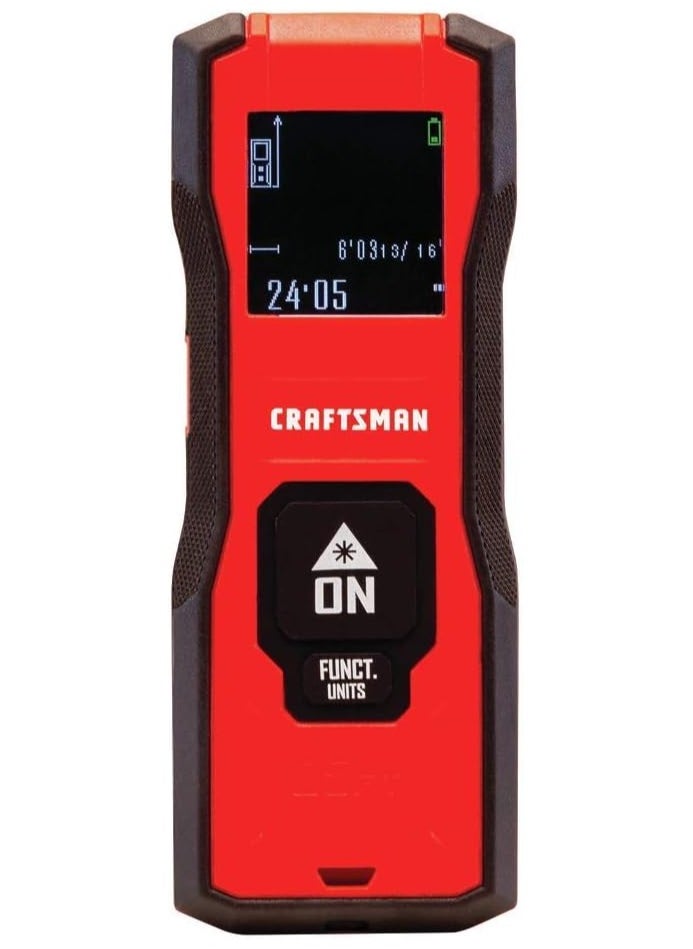 Distance Meter/Laser Measure Tool, 65-Foot Range (CMHT77638)