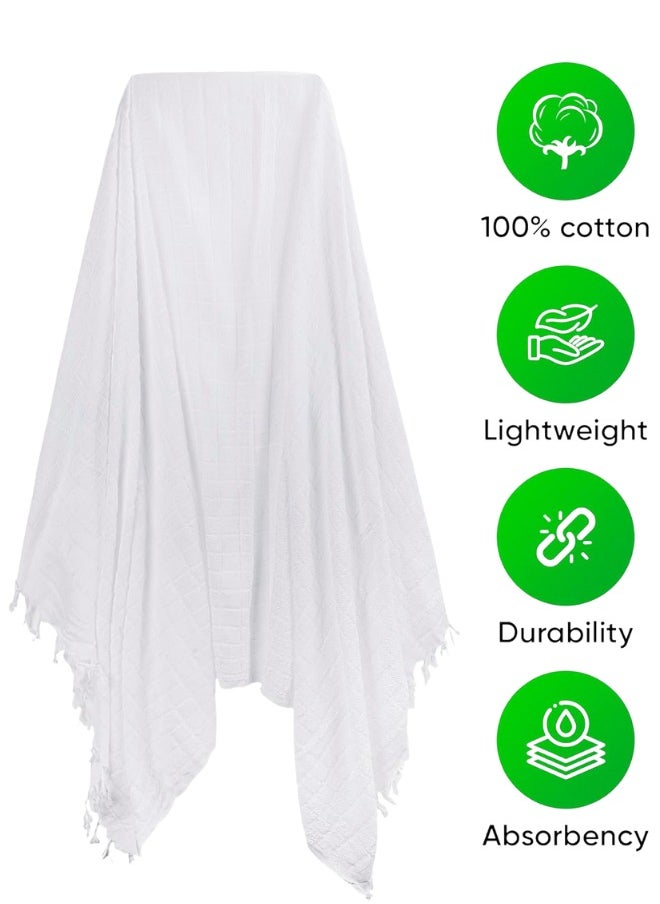 Ihram for umrah men, Hajj & Umrah Ihram Towels, Ehram for Islamic Pilgrimage with Waterproof Ahram's Belt and Ring Counter