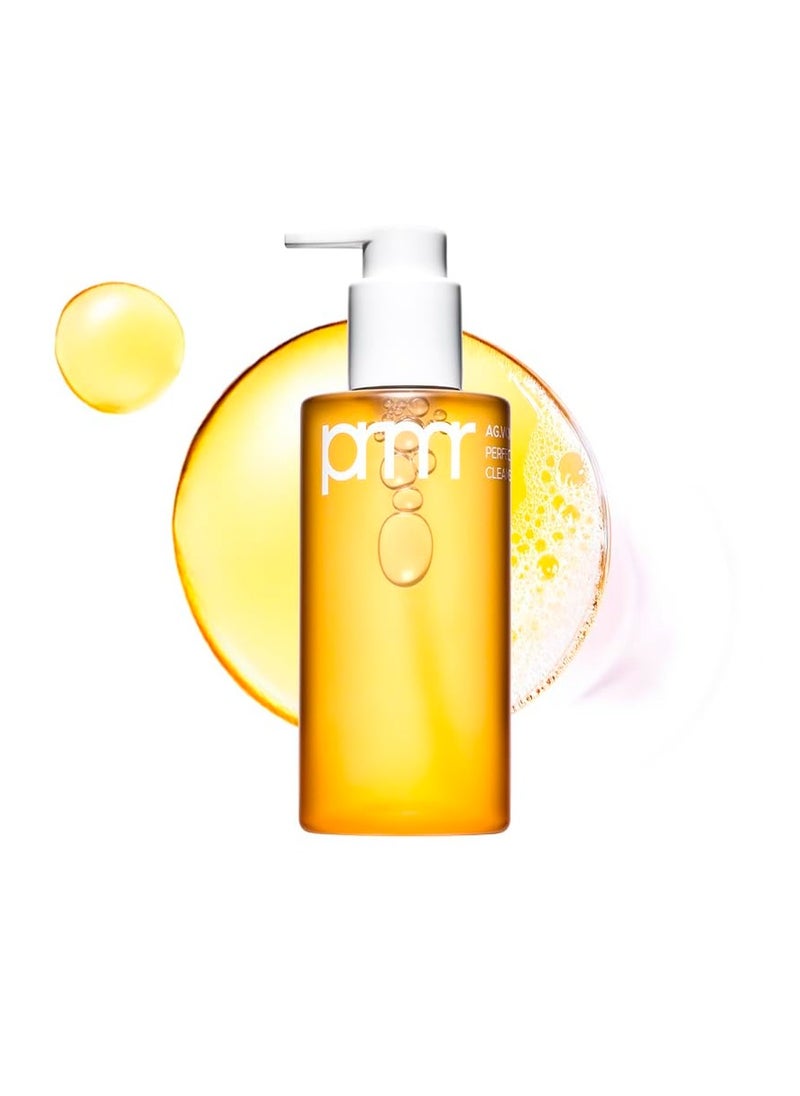 PRIMERA (PRMR Oil To Foam Cleanser Korean Deep Cleansing Oil, Daily Makeup, Daily Makeup, Blackheads, Dust and Dirt Removal, Hyaluronic acid and Ceramides Amino Acids(200ml, 6.76 fl. oz)