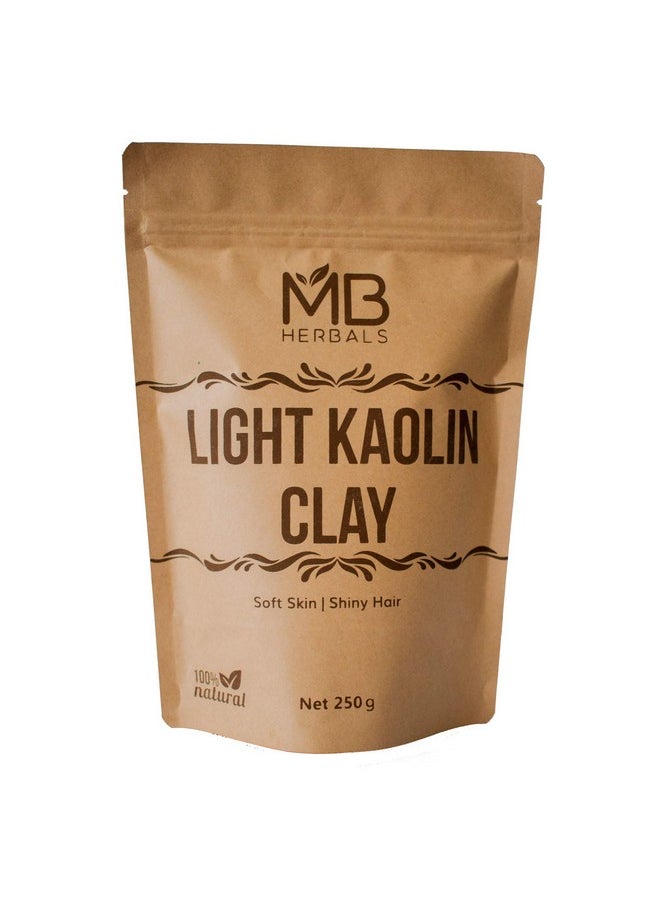 Light Kaolin Clay 250 Grams (8.81 Oz) | Kaolin White Clay For Face Pack