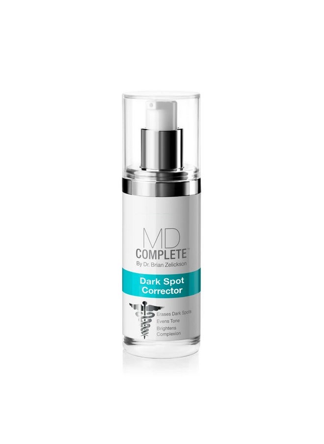 Md Complete Dark Spot Corrector | Anti-Aging | Professional Dark Spot Correction | With Tranexamic Acid, Vitamins C + E, Alpha Arbutin And Licorice Extracts 1.0 Fl Oz