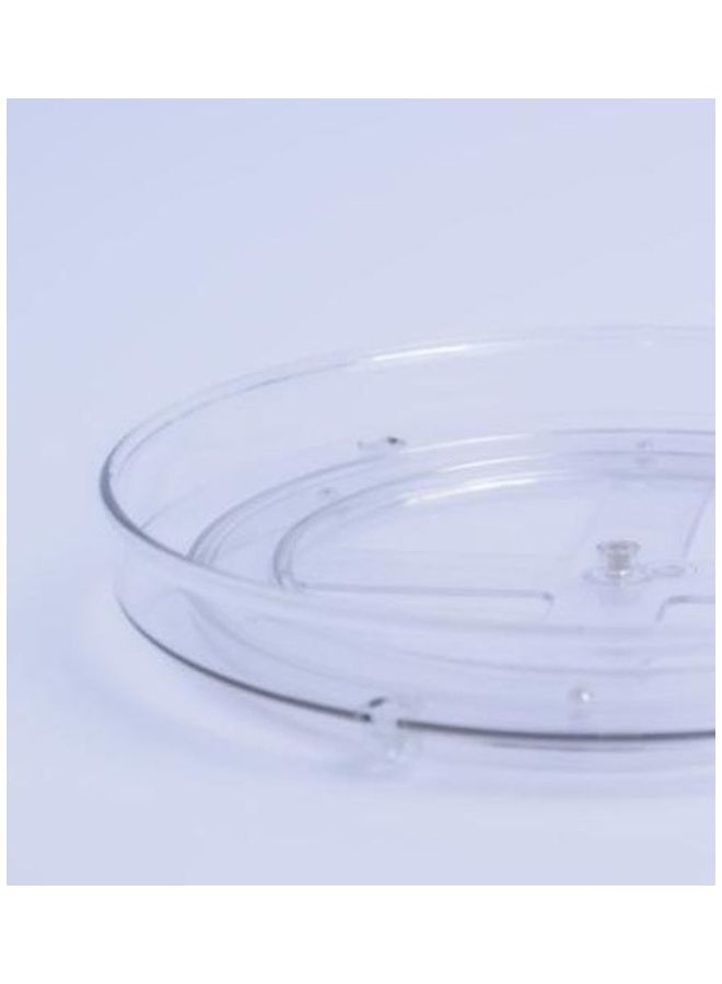 Acrylic Lazy Susan Tray Clear 0.2Liters