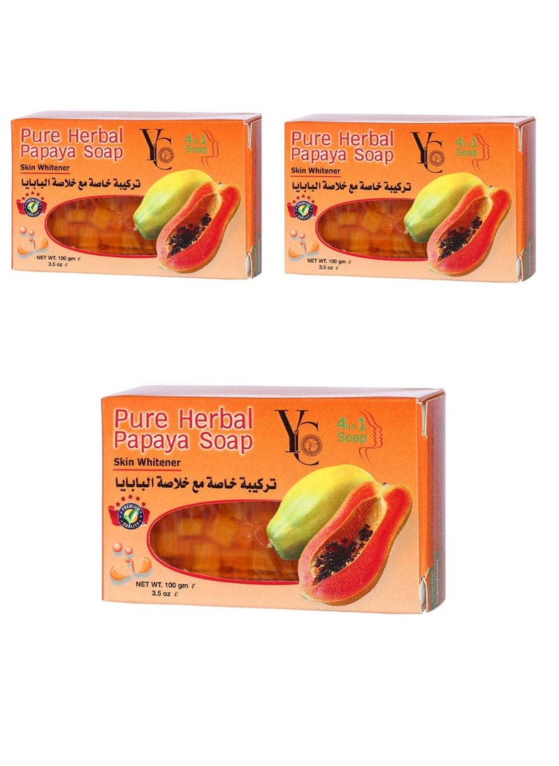 2 Pieces of Turmeric SUPER WHITENING SOAP 2X250 g