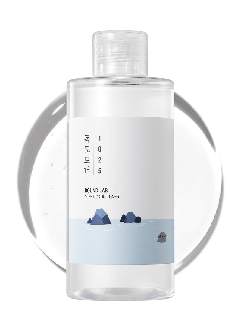 ROUND LAB Dokdo Toner Exfoliate Dead Skin Cells, Replenish Skin with Long Lasting Moisture, Hydrating, Watery Type Toner 6.76 Fl Oz/200ml