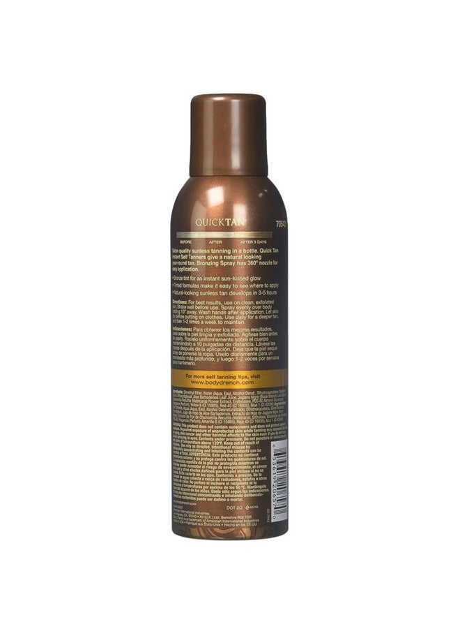 Quick Tan Bronzing Spray Medium-Dark 6 Ounce (177Ml) (2 Pack)