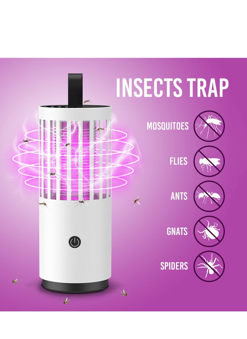 MAKINGTEC Bug Zapper Electric Mosquito Trap, Effective Suction Mosquito Killer Lamp, Outdoor Mosquito Fly Insect Killer for Backyard, Terrace, Home, Indoor, and Outdoor