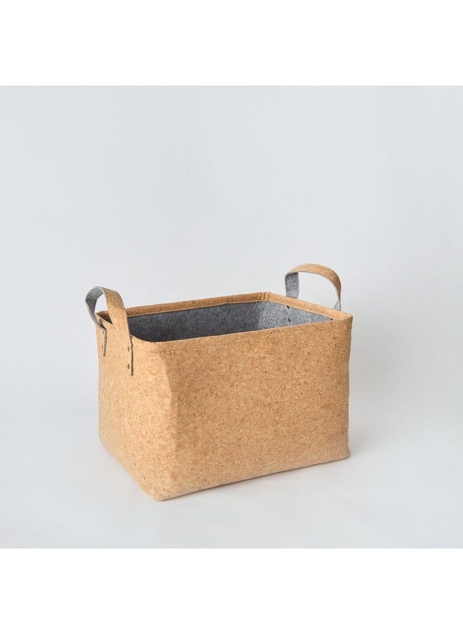 Eden 3-Piece Felt Cork Basket Set 43 x 28 x 31 cm